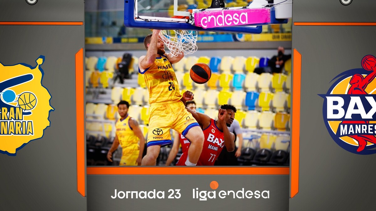 Resumen Herbalife Gran Canaria 83 - BAXI Manresa 77 (J23)