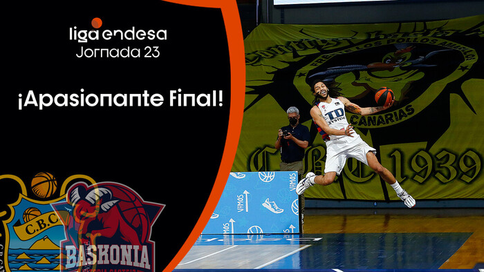 Lenovo Tenerife - TD Systems Baskonia: ¡Apasionante final!