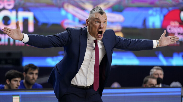 Jasikevicius, critico con su equipo: "Jugando así no podremos ganar mañana"