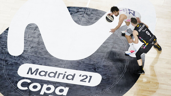 Sergio Llull, tercer jugador con más minutos en Copa del Rey