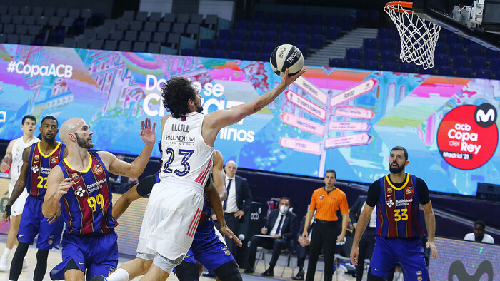 Sergio Llull, sexto máximo anotador en la historia de la Copa del Rey