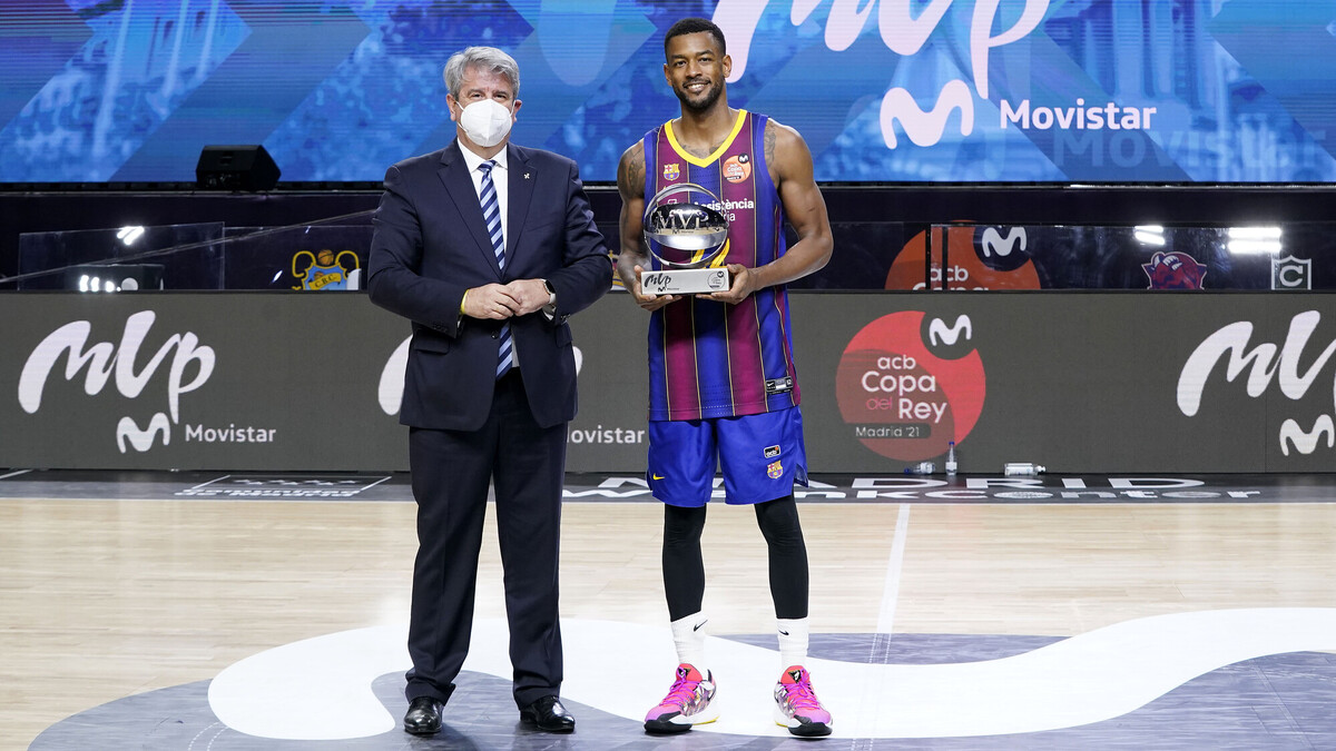 Cory Higgins, MVP Movistar de la Copa del Rey