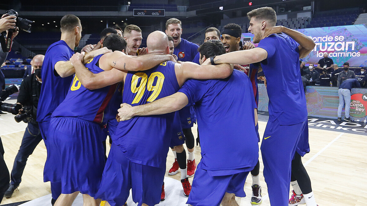 La celebración blaugrana, desde dentro