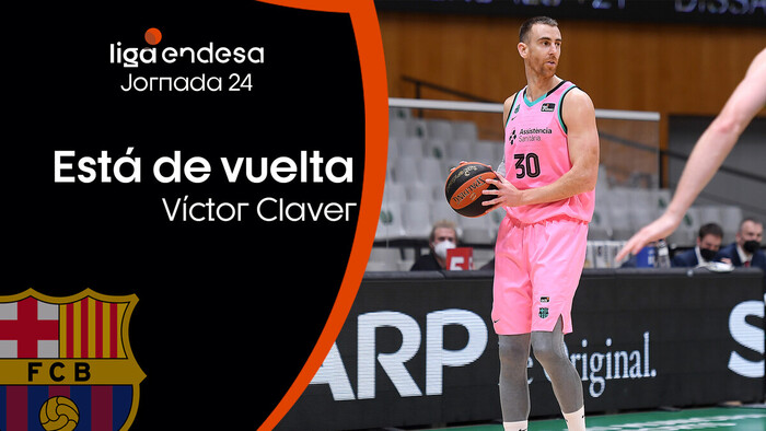 El dulce regreso de Víctor Claver