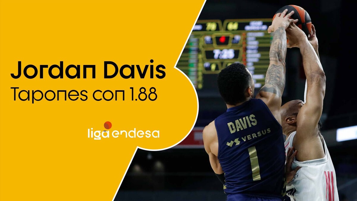 Jordan Davis: tapones midiendo 1.88