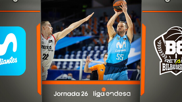 Resumen Movistar Estudiantes 95 - RETAbet Bilbao Basket 89 (J26)