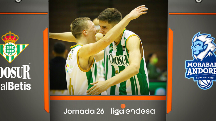 Resumen Coosur Real Betis 69 - MoraBanc Andorra 61 (J26)