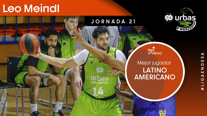 Leo Meindl, Mejor Jugador Latinoamericano de la Jornada 21