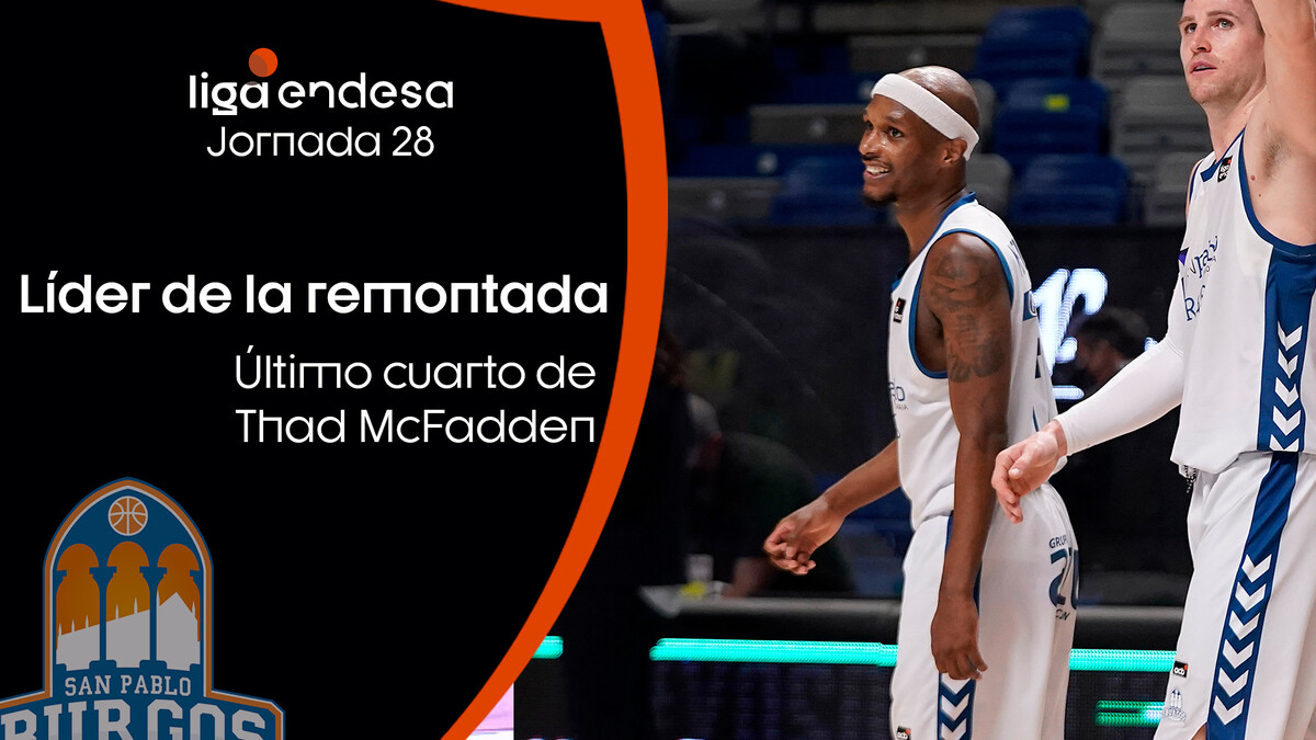 Thad McFadden, líder de la remontada