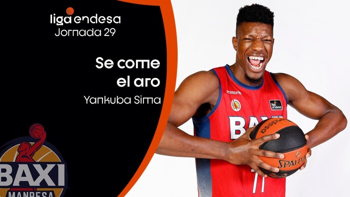 Yankuba Sima se come el aro