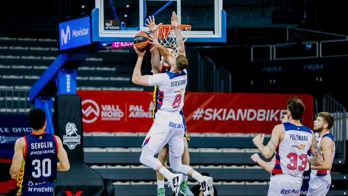 Sedekerskis prende la mecha baskonista en Andorra (68-82)