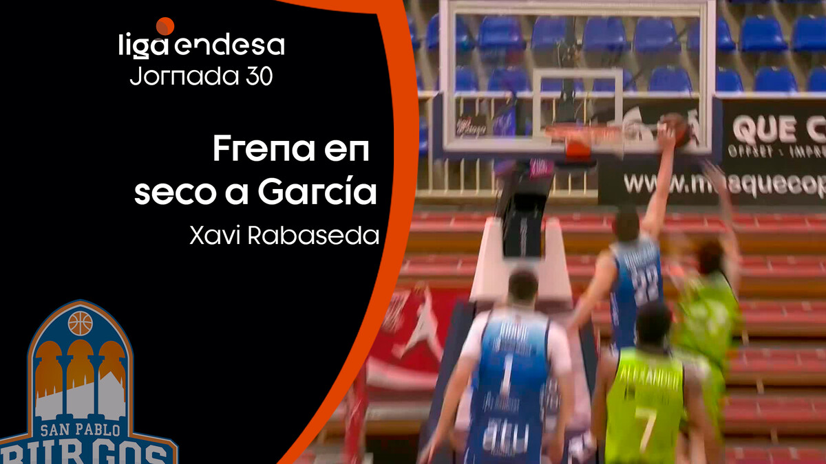 Xavi Rabaseda echa el cerrojo: ¡menudo tapón!