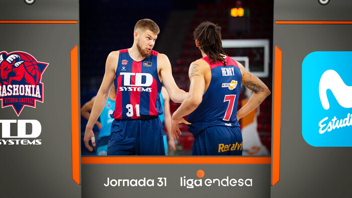 Resumen TD Systems Baskonia 96 - Movistar Estudiantes 92 (J31)