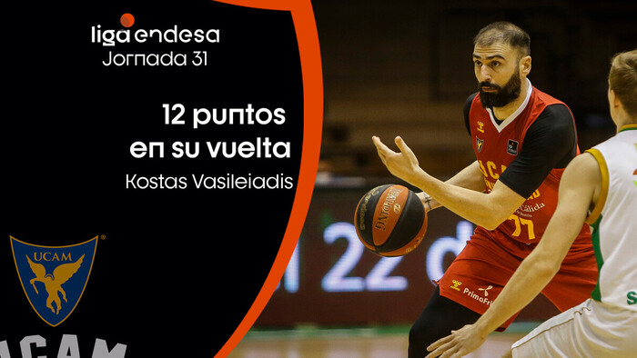 Vasileiadis regresa a golpe de triples