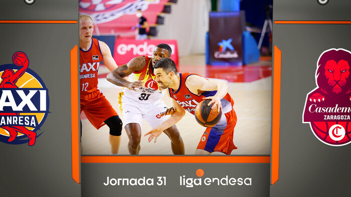 Resumen BAXI Manresa 92 - Casademont Zaragoza 82 (J31)