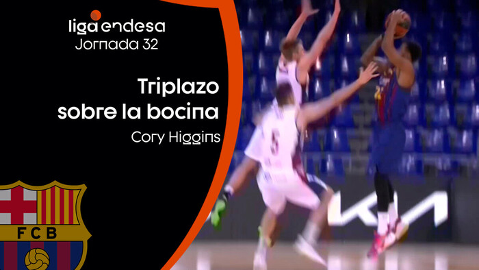 Cory Higgins... sobre la bocina