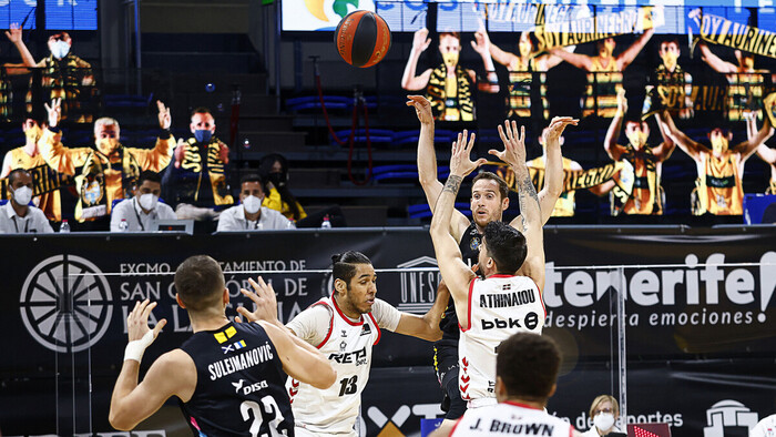 Fitipaldo y Huertas guían al Tenerife a un nuevo triunfo (86-67)