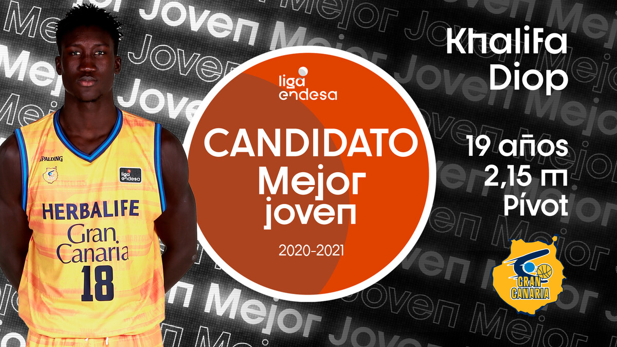 Khalifa Diop, candidato al Mejor Joven