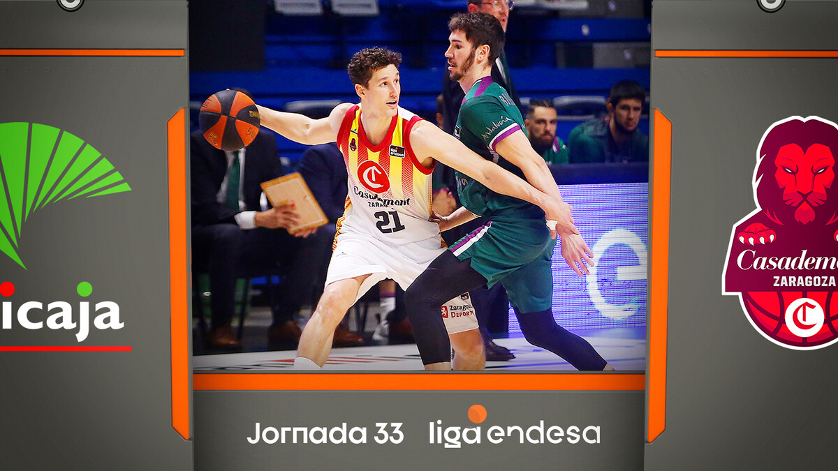 Resumen Unicaja 78 - Casademont Zaragoza 101 (J33)