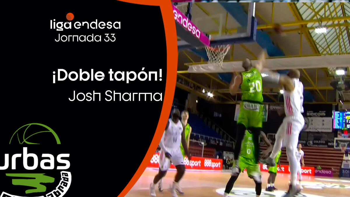 ¡Doble tapón de Josh Sharma!