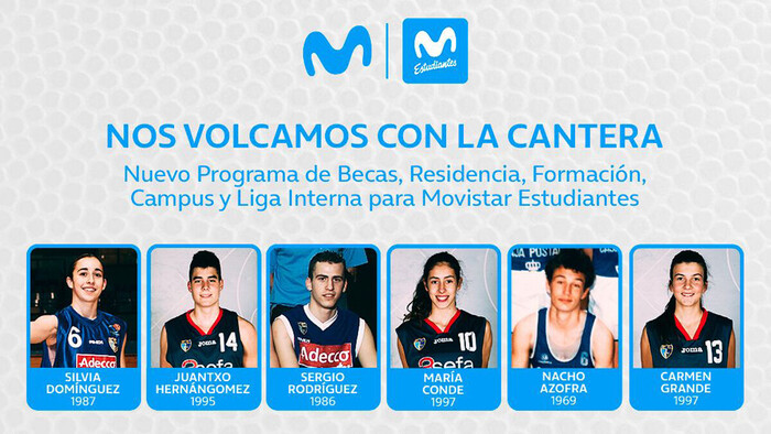 Movistar amplía su Plan de Apoyo a la cantera del Movistar Estudiantes