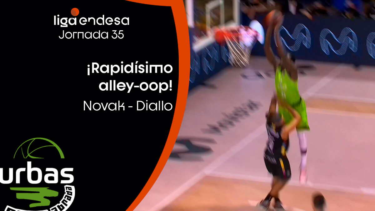 Diallo culmina un rapidísimo alley-oop