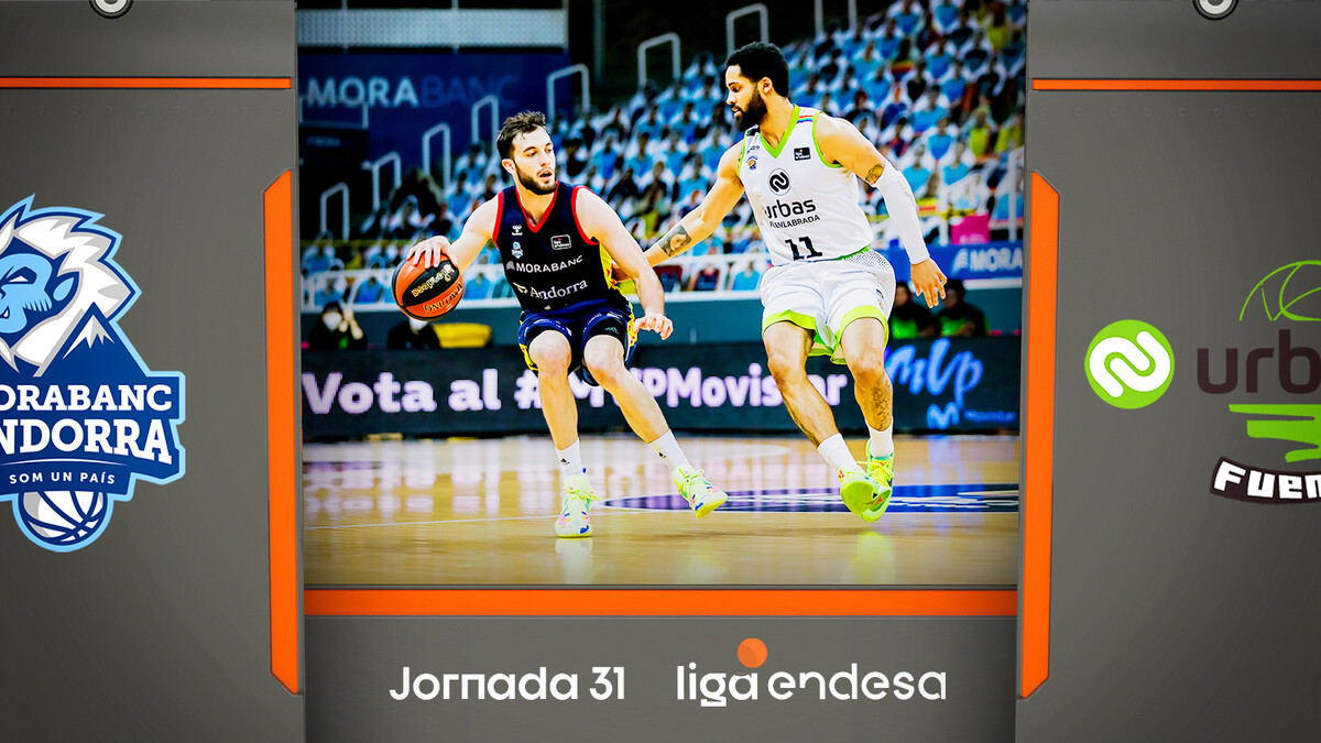 Resumén MoraBanc Andorra 85 - Urbas Fuenlabrada 71 (J31)