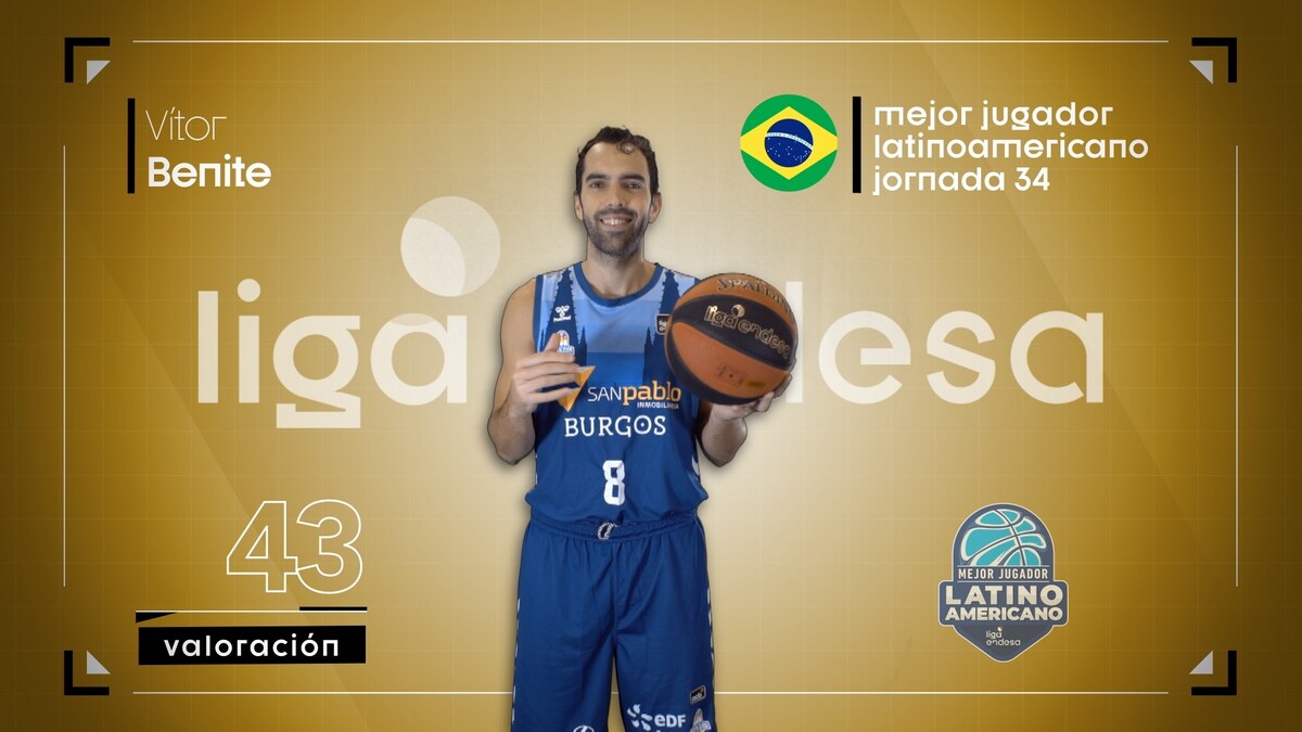 Vítor Benite, Mejor Jugador Latinoamericano de la Jornada 34