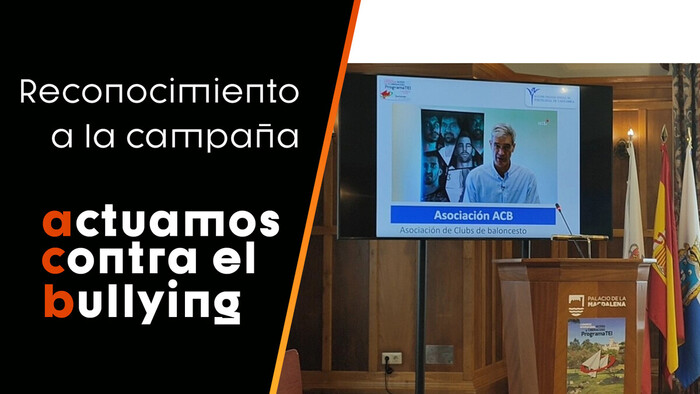 "Actuamos contra el bullying" recibe un nuevo reconocimiento