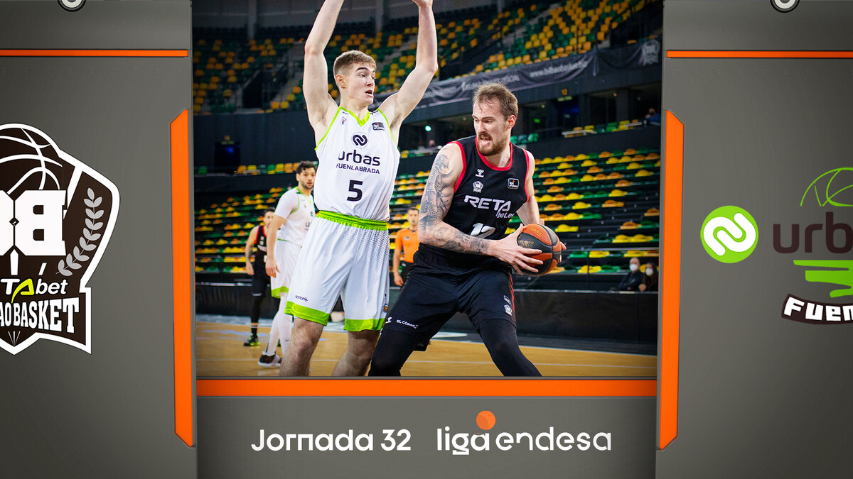 Resumen RETAbet Bilbao Basket 87 - Urbas Fuenlabrada 82 (J32)