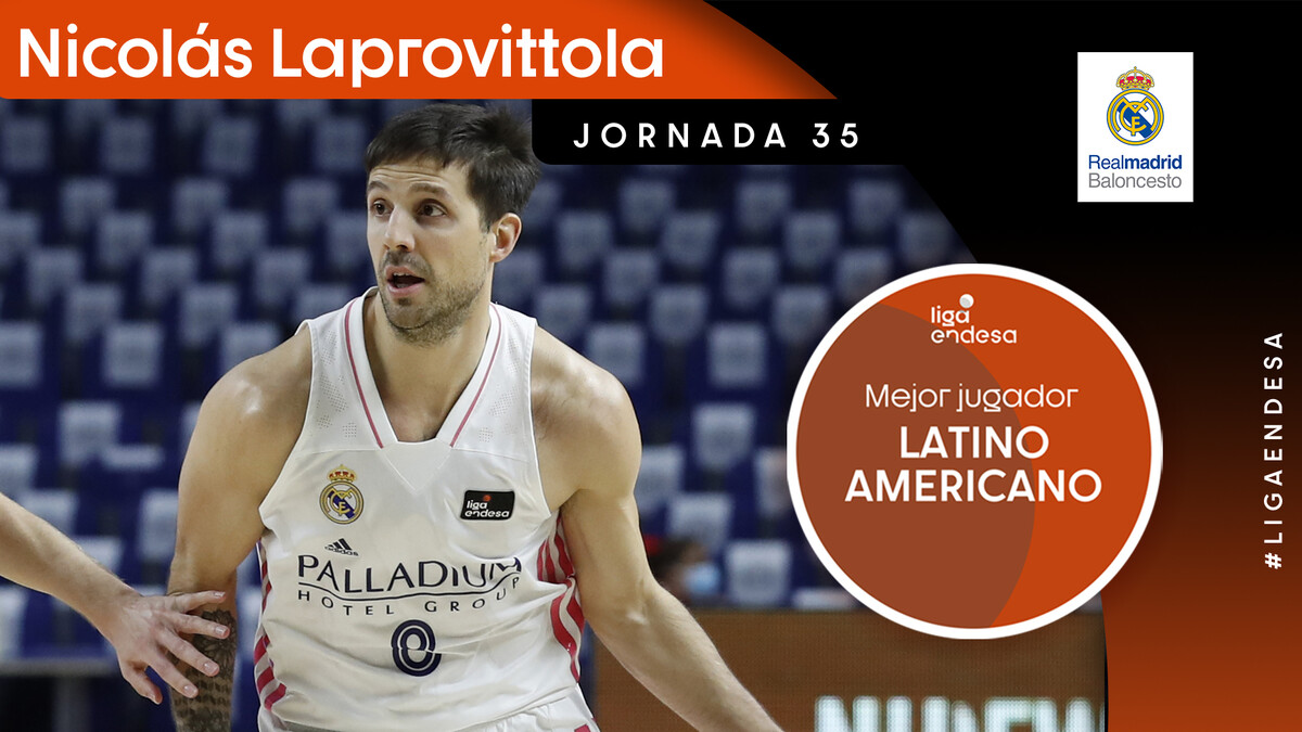 Nicolás Laprovittola, Mejor Jugador Latinoamericano de la Jornada 35