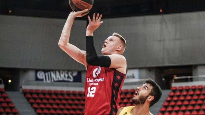 Robin Benzing, máximo anotador de Basket Zaragoza en acb