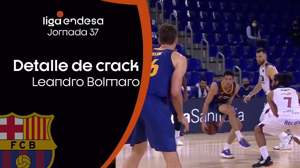 Detalle de puro talento de Leandro Bolmaro en el pase