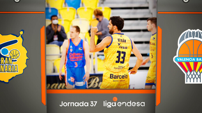 Resumen Herbalife Gran Canaria 92 - Valencia Basket 86 (J37)