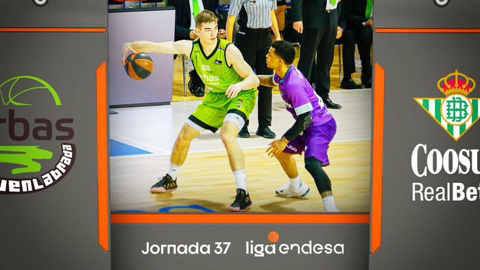 Resumen Urbas Fuenlabrada 101 - Coosur Real Betis 77 (J37)