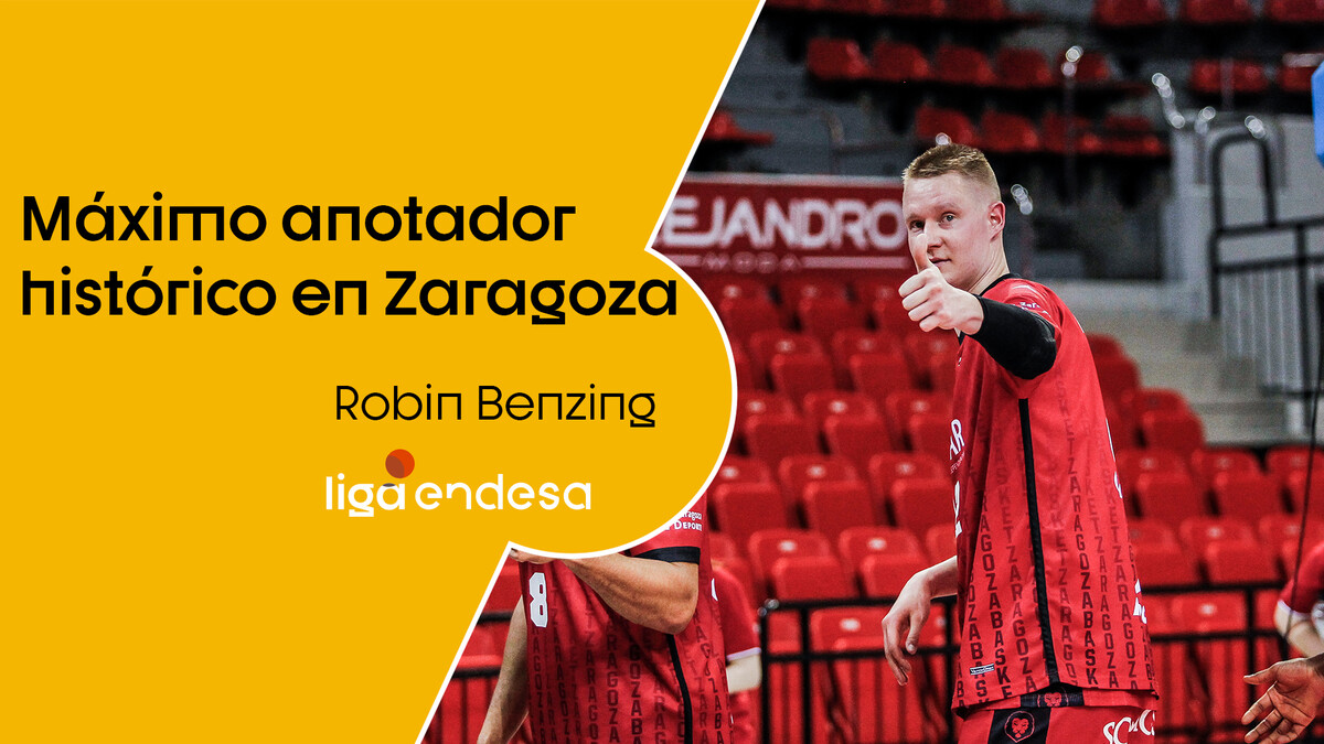 Robin Benzing hace historia en Zaragoza