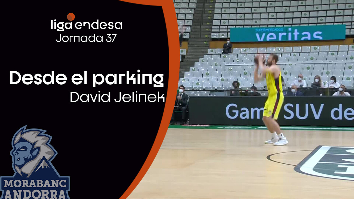 El triple desde el parking de David Jelínek