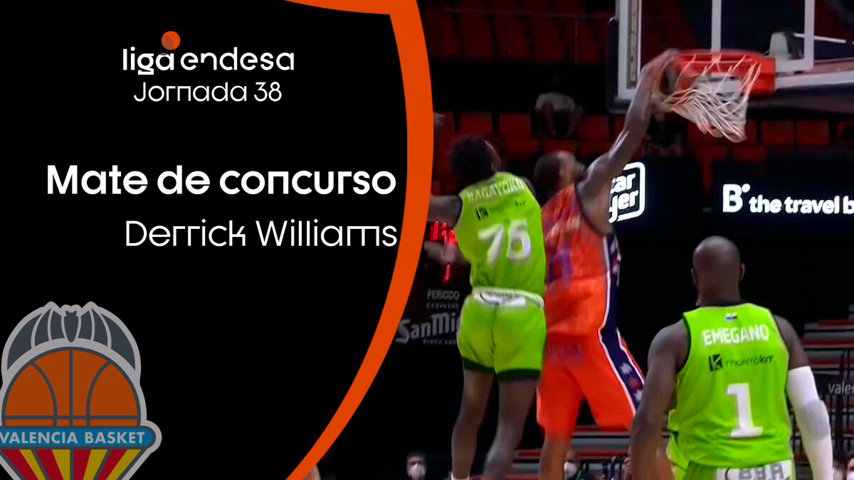 ¡El mate de concurso de Derrick Williams!