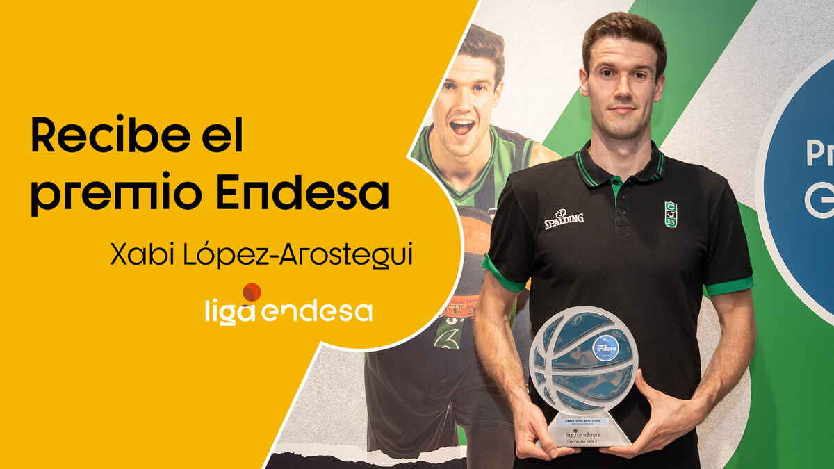 Xabi López-Arostegui recibe el Premio Endesa 2021