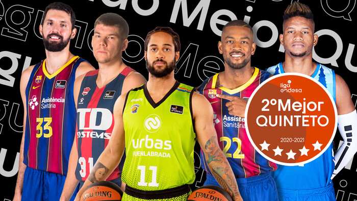 Segundo Mejor Quinteto de la Liga Endesa 2020-21