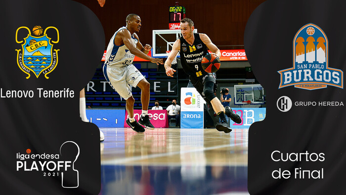 Resumen Lenovo Tenerife 86 - Hereda San Pablo Burgos 78 (1er partido cuartos)