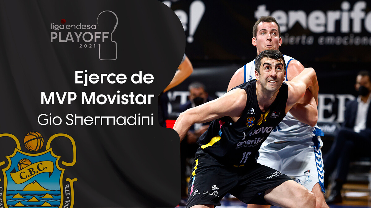 Giorgi Shermadini ejerce de MVP Movistar