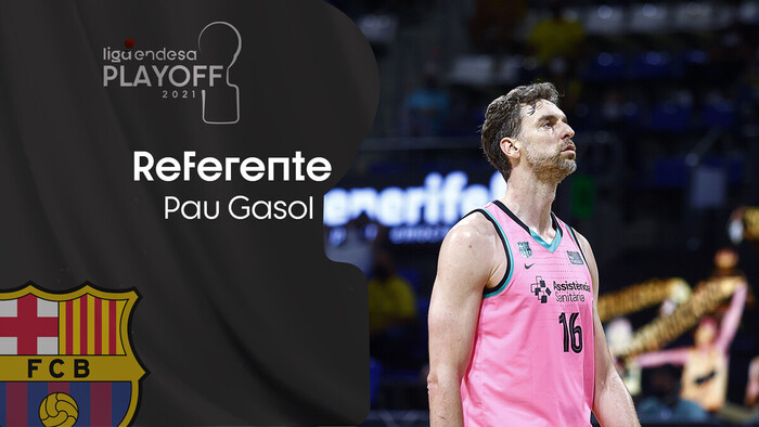 Pau Gasol, referente blaugrana