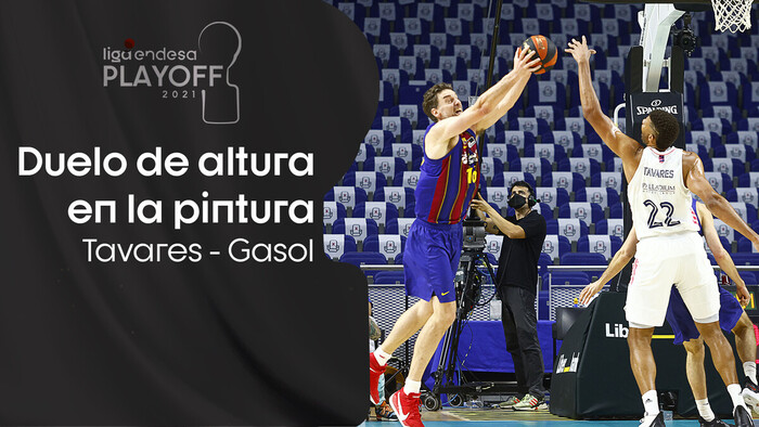 Tavares-Gasol: Un duelo de mucha altura