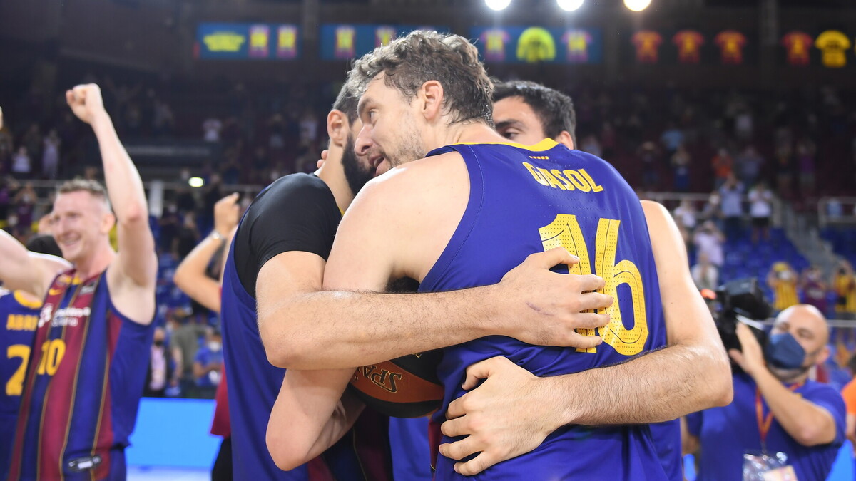 Ovación final a Gasol
