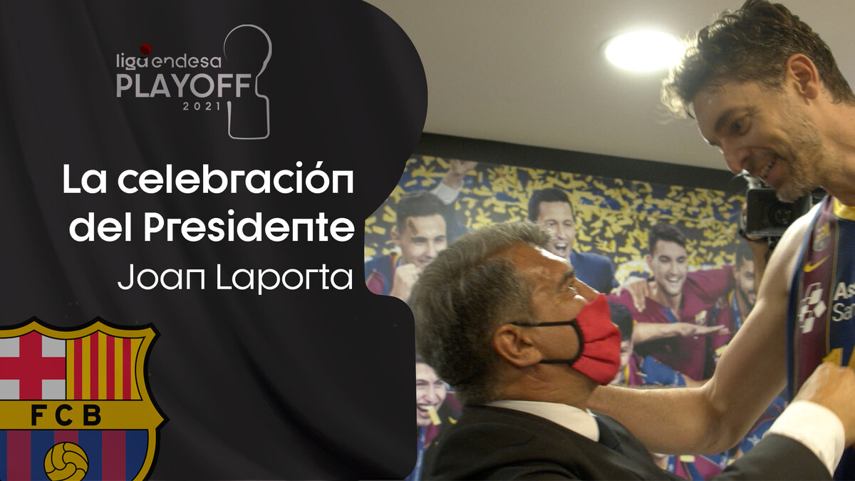 La celebración de Joan Laporta