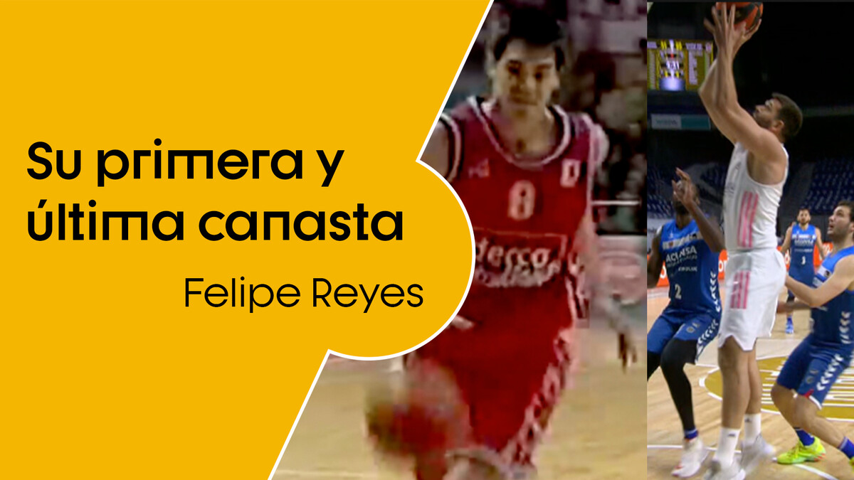 FELIPE REYES: primera y última canasta en Liga Endesa