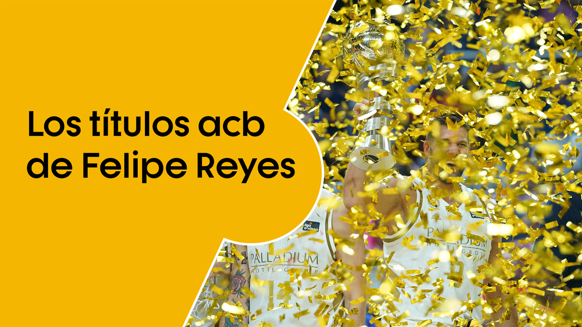 Felipe Reyes, una carrera llena de títulos