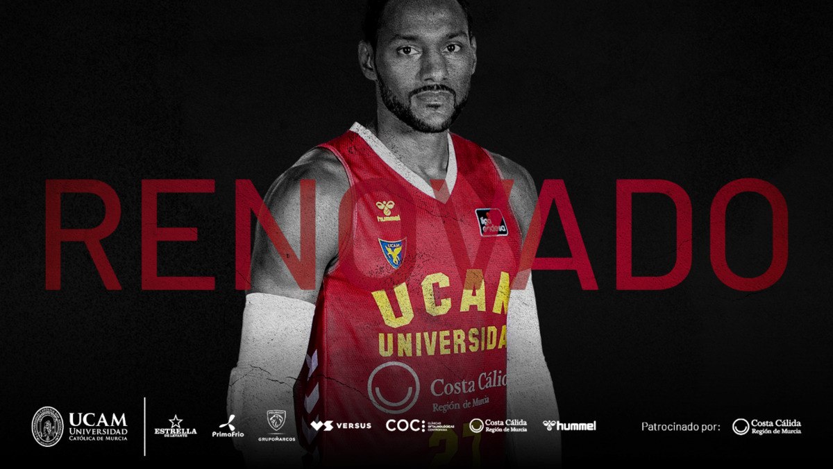 Sadiel Rojas seguirá defendiendo la camiseta del UCAM Murcia
