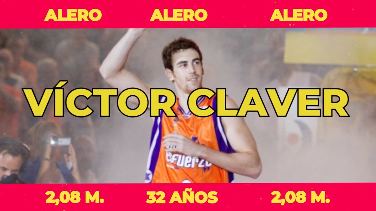 Víctor Claver vuelve al Valencia Basket
